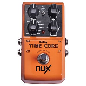 NUX Time Core Guitar Effect Pedal 7 Delay Models True Bypass – When Versatility On a Budget Is The Key
