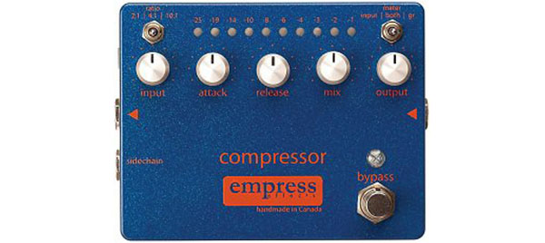 Empress Effects Compressor Pedal – The Extreme Of Boutique Range