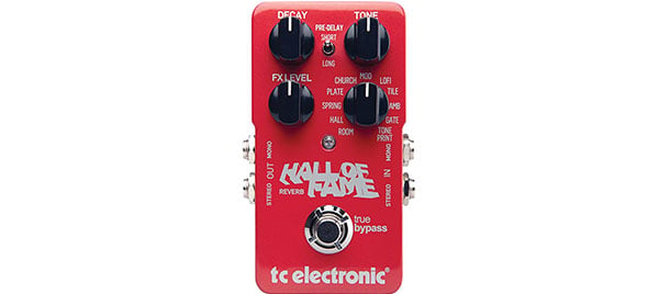TC Electronic TonePrint Hall of Fame Reverb Signal Path Pedal – The Flagship Of The Lineup