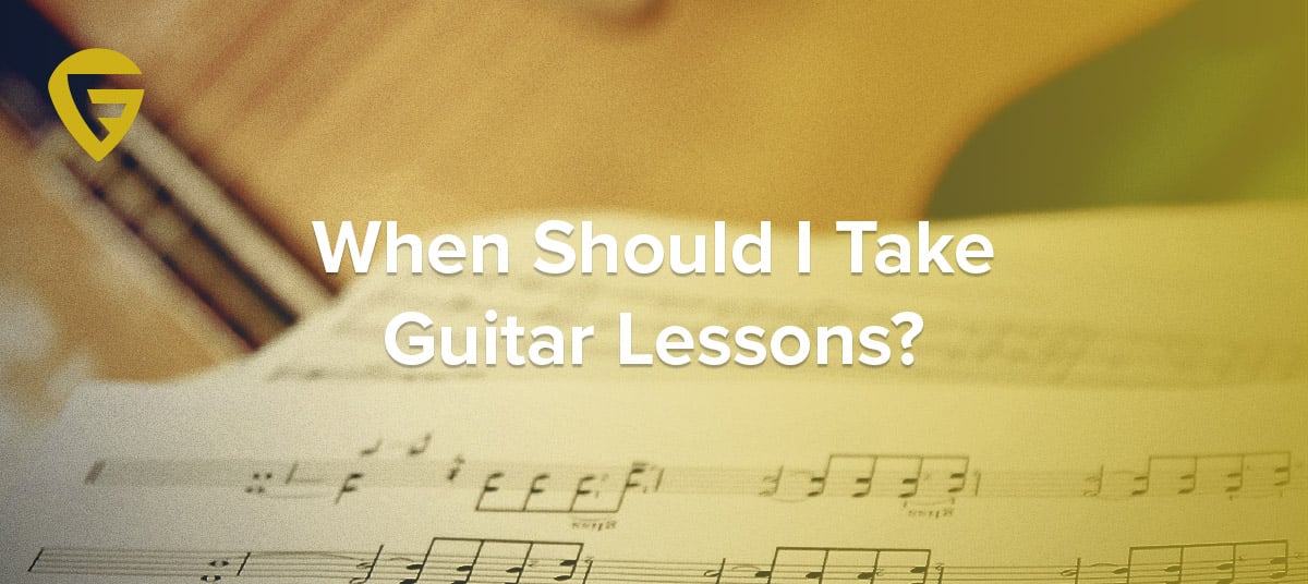 When Should I Take Guitar Lessons?