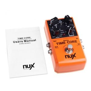NUX Time Core Guitar Effect Pedal 7 Delay Models True Bypass-1