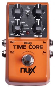 NUX Time Core Guitar Effect Pedal 7 Delay Models True Bypass-2