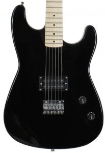 Jameson Full Size Black Electric Guitar-body