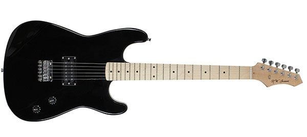 Jameson Full Size Black Electric Guitar – A Great Beginner Alternative