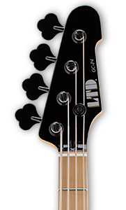 ESP Artist Series LGCP4 Bass Guitar Headstock” width=
