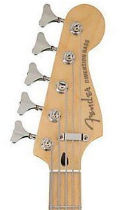 Fender Deluxe Dimension Bass V Body Headstock