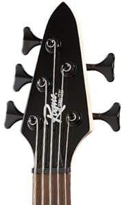 Rogue LX205B Bass Guitar Headstock