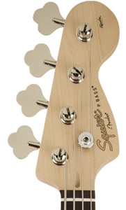 Squier by Fender Affinity P/J Bass Guitar Headstock